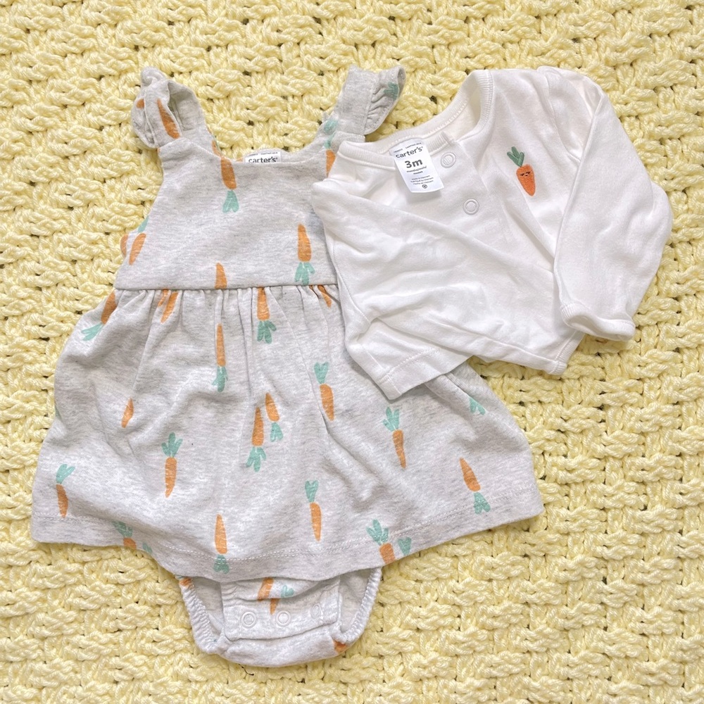 Carters 3M Easter Set